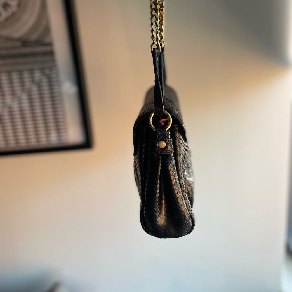 Python Ysl Vintage Yves Saint Laurent Bag Authent… - image 3